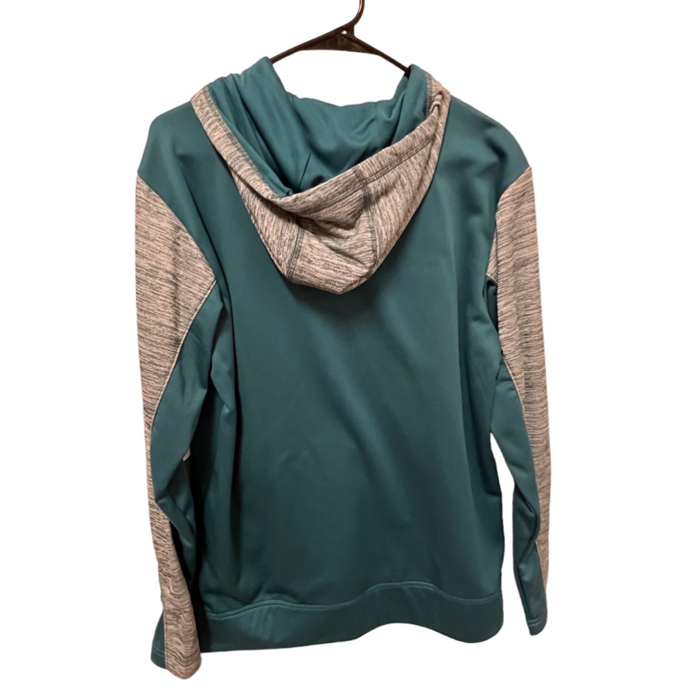 BCG Men’s Training Color Block Teal Hoodie, Size Medium - Picture 7 of 8